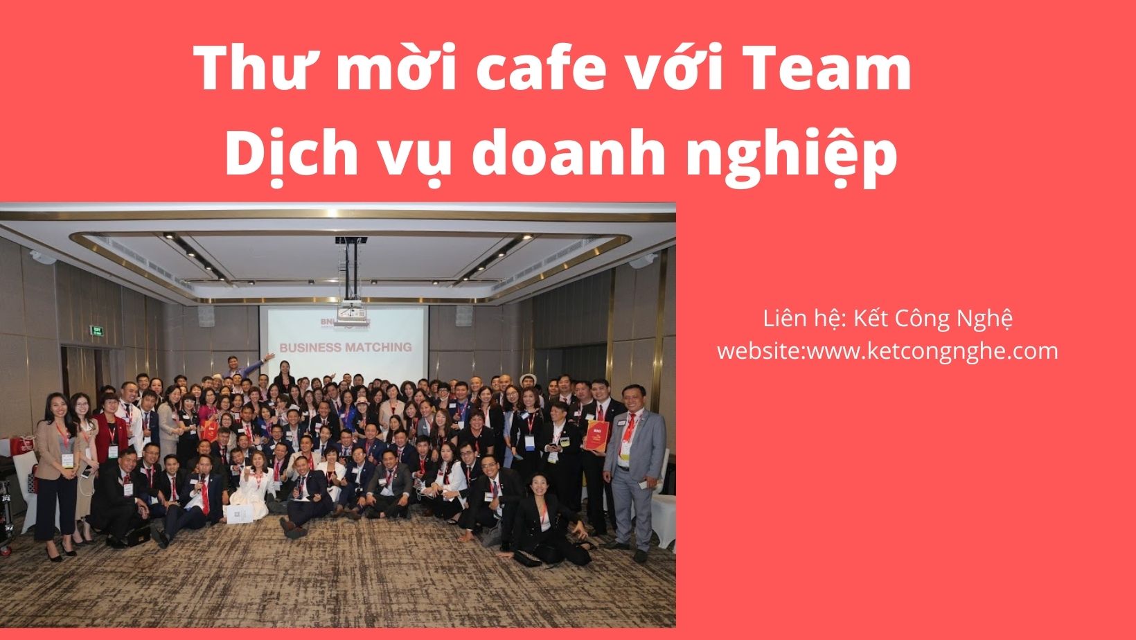 Đăng ký kết nối cùng team dịch vụ doanh nghiệp