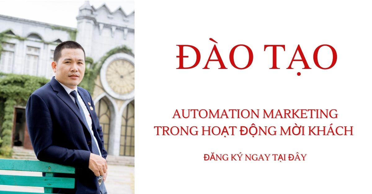 Đào tạo offline miễn phí xây dựng automation marketing trong tìm tự động mời khách họp buổi sáng