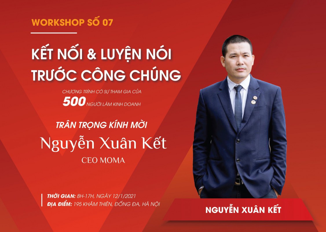 Workshop số 07: Kết nối & Luyện nói trước công chúng